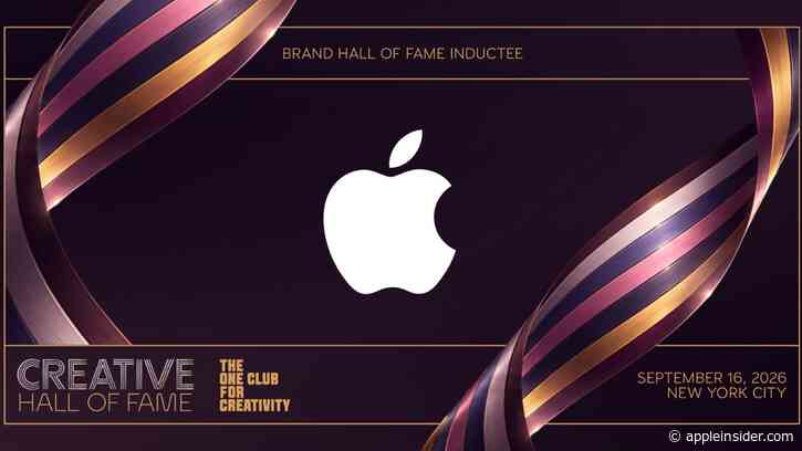 Apple becomes the first brand to be honored by the Creative Hall of Fame
