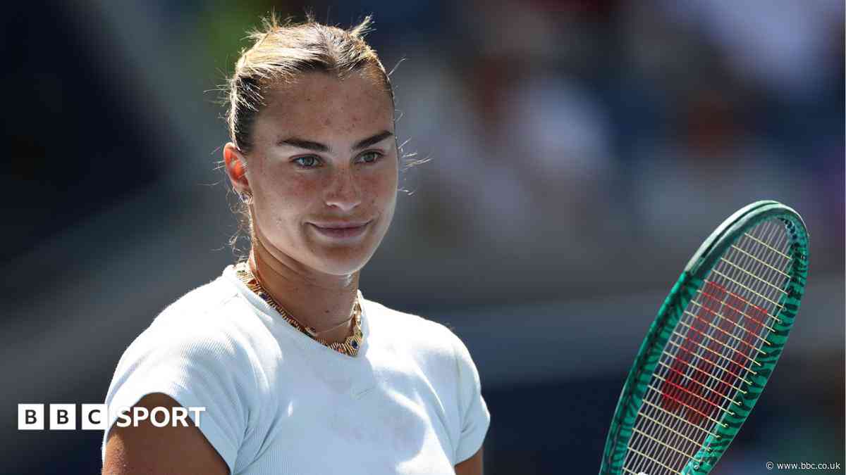 Fighting to stay No 1 - Sabalenka's US Open mission