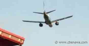 Passenger jets pass extremely close to Cape Town rugby stadium in flyover