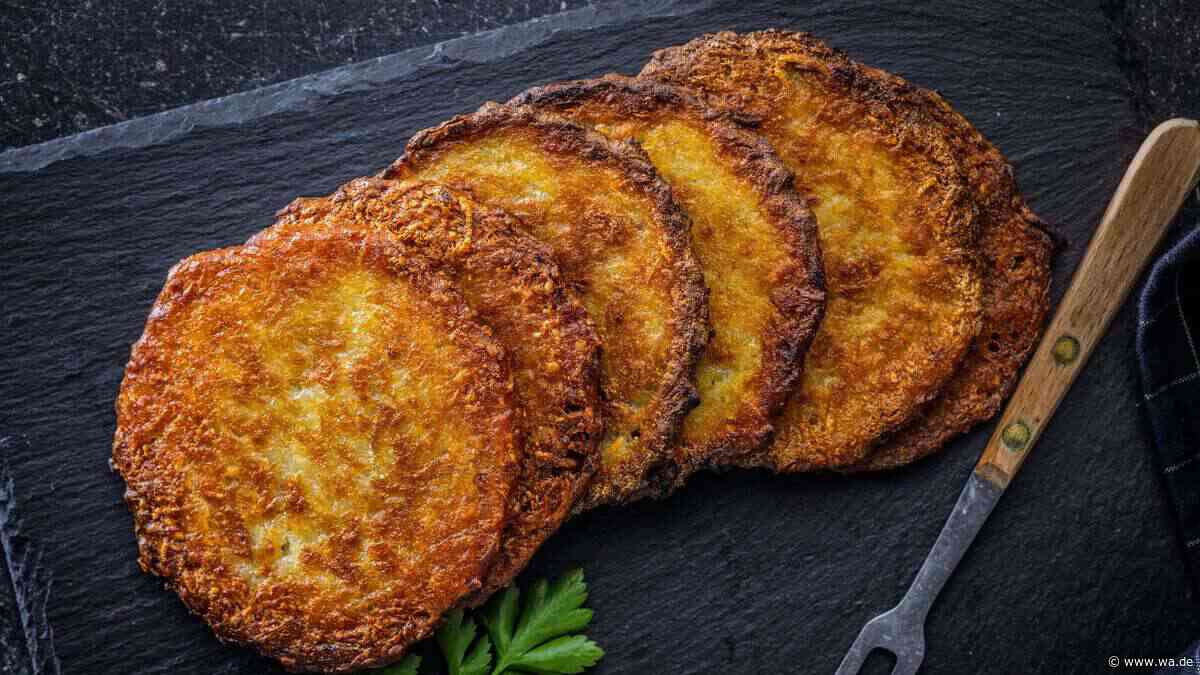 Kartoffelpuffer in der Pfanne: Mit diesem Fett werden sie endlich knusprig