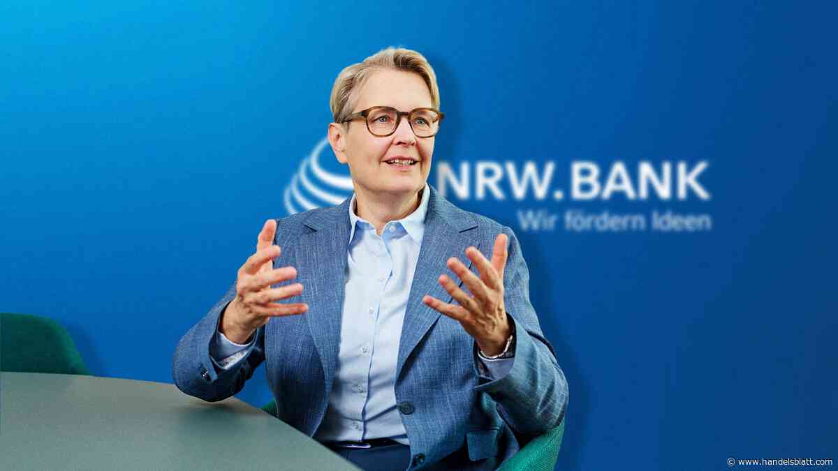 Interview: NRW-Bank-Chefin: „Aus unserem Portfolio ist bisher kein Unternehmen abgewandert“