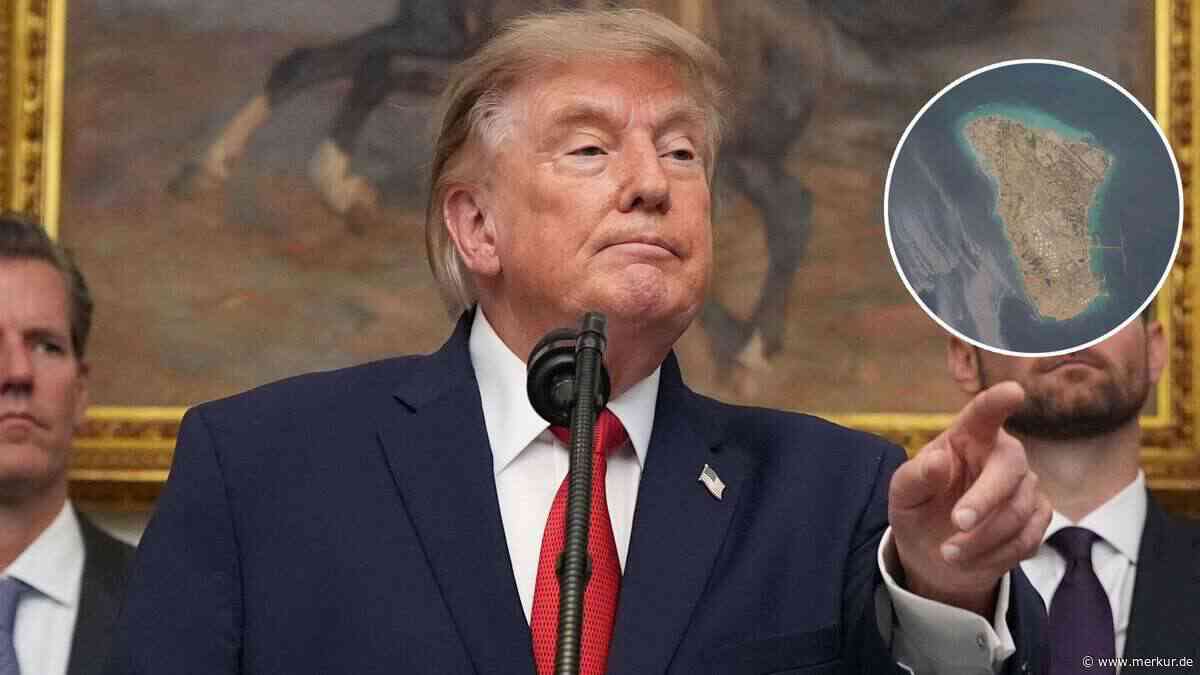 Irans Ölkreuz im Visier: Trump postet KI-Explosion – doch der Angriff fand nie statt