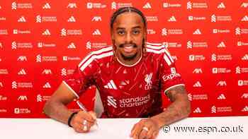 Barcola joins Liverpool in £106m move from PSG