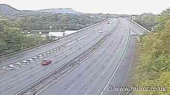 Man dies after being struck by three cars on M56 as motorway closed for hours