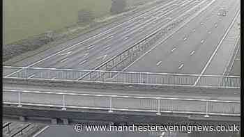 Man, 38, killed on M56 motorway following crash involving three cars