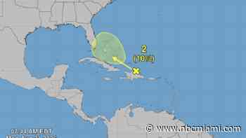 Dolly's remnants bring rainfall to the Caribbean, with low chance of redevelopment