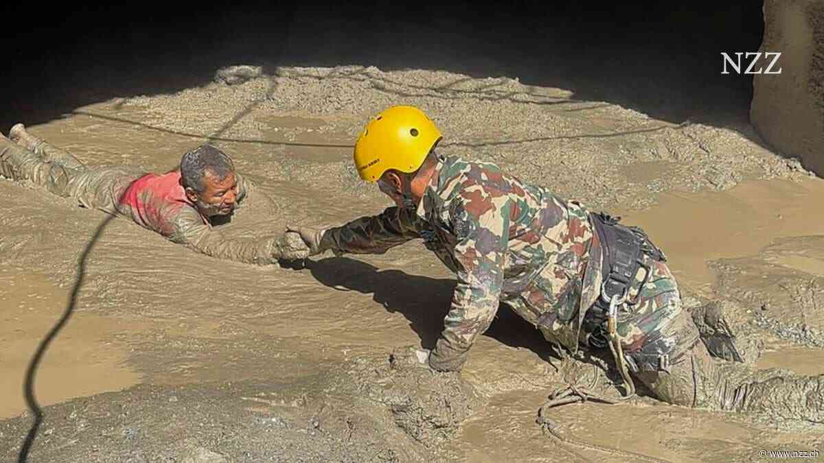 Noch 900 Arbeiter von Wasserkraftwerken in Nepal vermisst – Rettungskräfte suchen in Tunneln nach Überlebenden