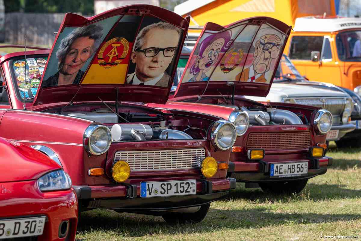 Ansturm bei Ortsjubiläum und Oldtimertreffen in Thiergarten: Sogar der Kuchen war ausverkauft