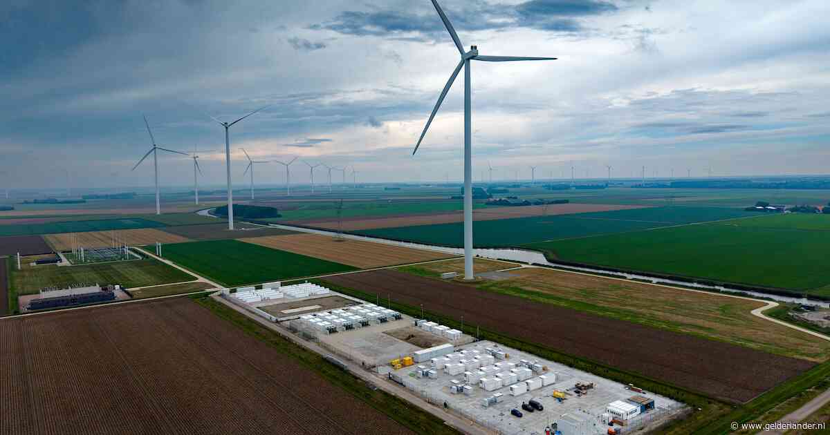 Tientallen batterijparken erbij om stroomproblemen op te lossen