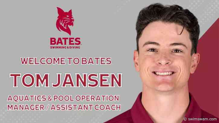 Bates College Welcomes Tom Jansen to Swimming & Diving Staff As Assistant Coach