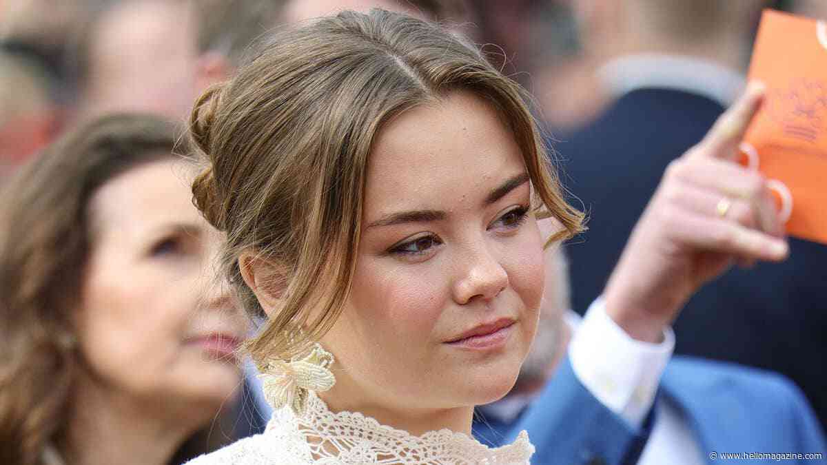 Princess Ariane is pictured marking milestone in new life chapter