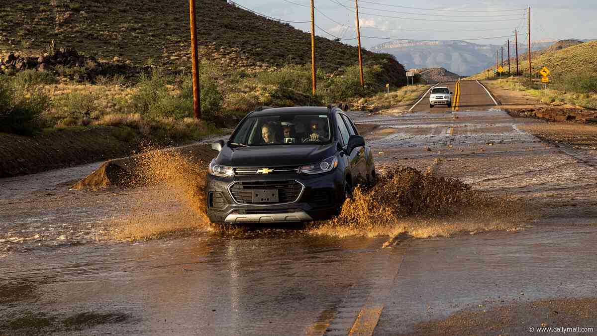 Flood alerts issued for 7 million as 'raging killer currents' threaten multiple US states TODAY