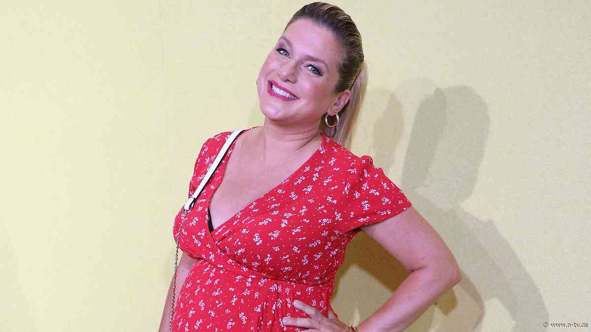 Mit 46 erstmals Mutter: Jeanette Biedermann bringt Kind zur Welt