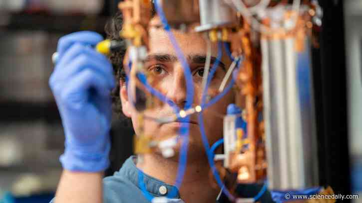 A “quantum bath” puts quantum entanglement on autopilot