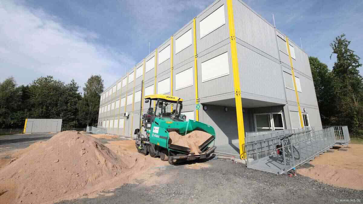 Übergangslösung für 1,1 Millionen Euro: 305 Kinder lernen künftig in Containerschule