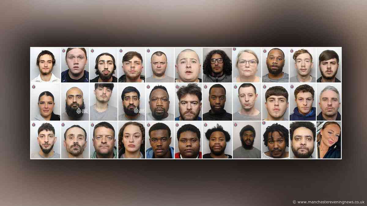 The criminals locked up in Greater Manchester in August - full details of each case