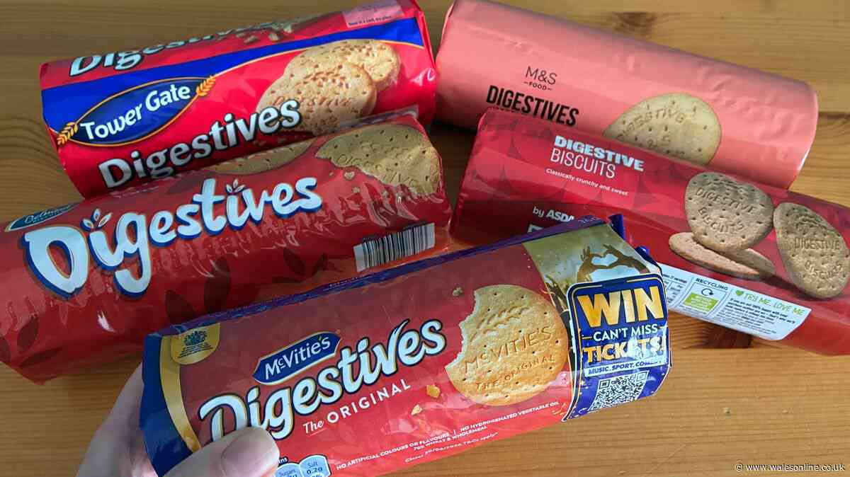 I compared McVitie's Digestive biscuits to supermarket versions — clear winner