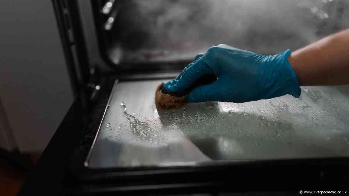 Clean oven glass and remove tough grease with item that is 'better' than vinegar