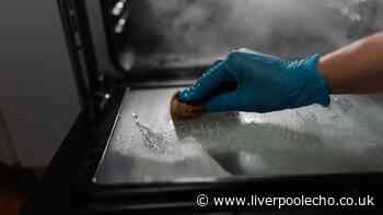 Clean oven glass and remove tough grease with item that is 'better' than vinegar