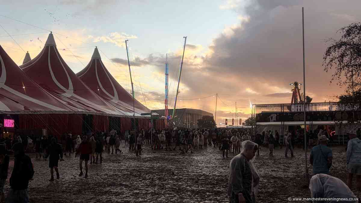'Mud bath, apocalyptic storm and world class music': Man visits Creamfields for the first time