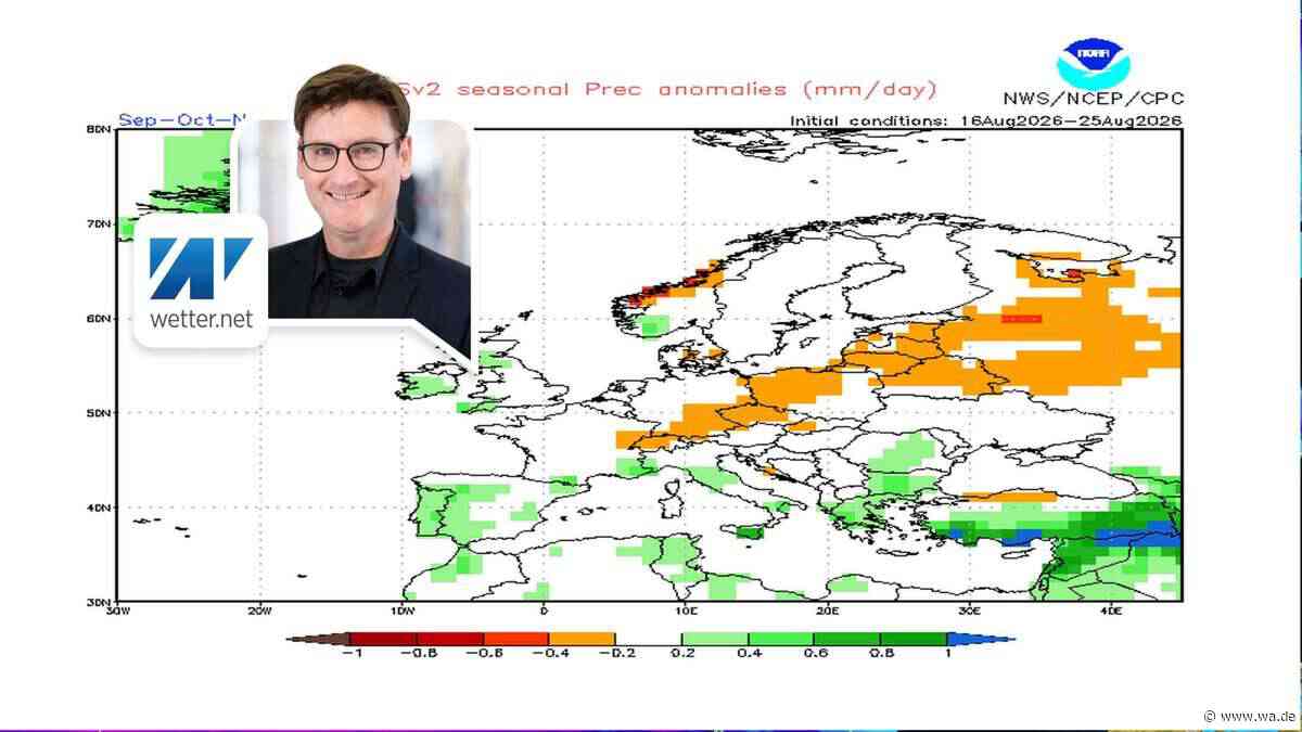 Herbst 2026 schlägt alles: Wetter-Modelle sind sich einig – jetzt kommen Wochen mit einem fiesen Haken