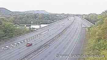 Man dies after being hit by three cars on M56 in early morning incident