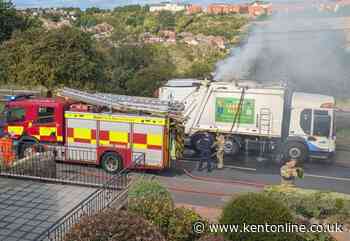 Firefighters called to tackle council bin lorry fire