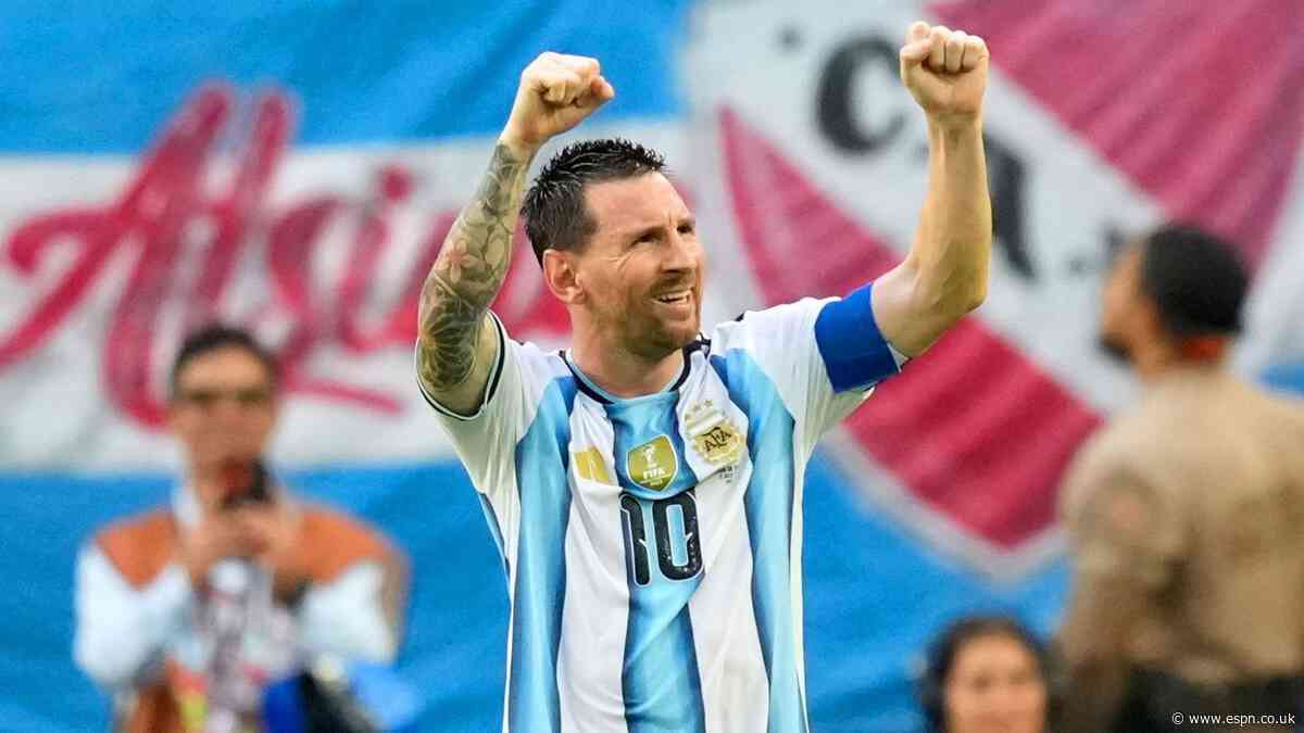Messi announces international retirement