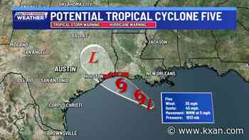 Potential Tropical Cyclone Five forms; Gulf watches and warnings issued