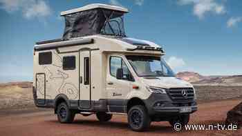Neuheiten beim Caravan Salon: Fünf neue Reisemobile auf Sprinter-Basis - Allrad, Carbon und Dachzelte
