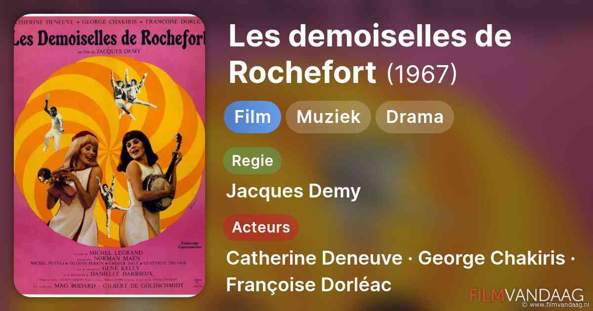 Les demoiselles de Rochefort (1967, IMDb: 7.7)