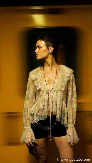 A glossy, end-of-August take by Melanie Kieback. Find her looks at mango.com