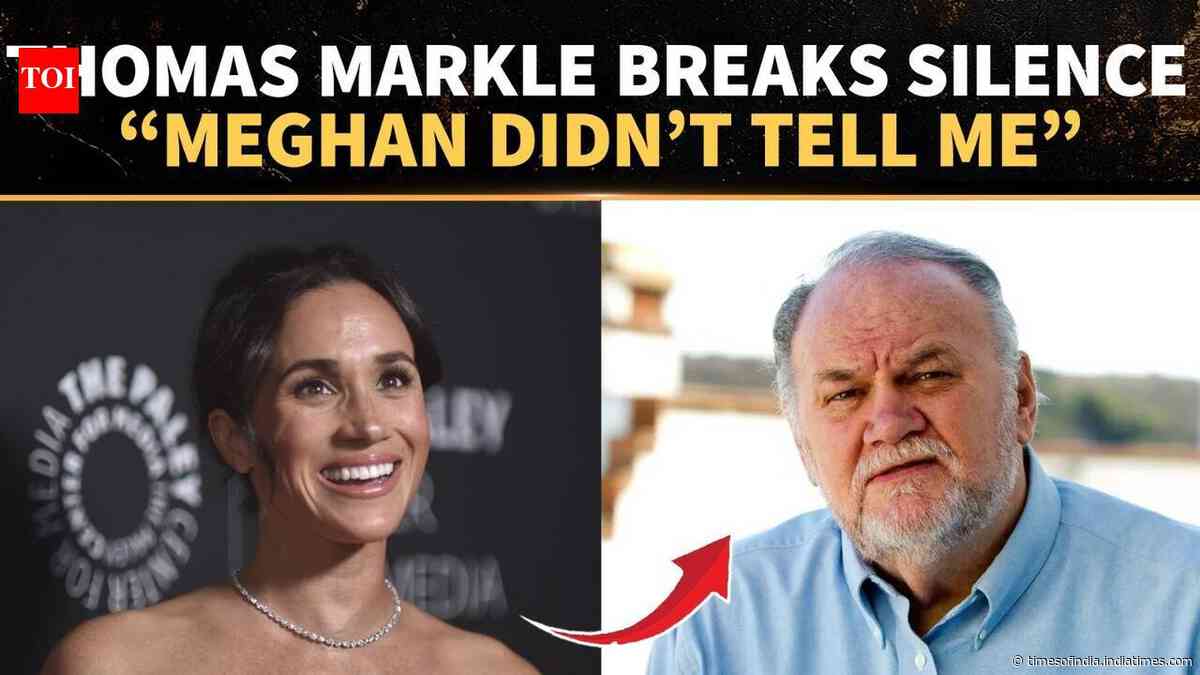 Thomas Markle Reveals Heartbreak After Learning Meghan’s UK Move From Television