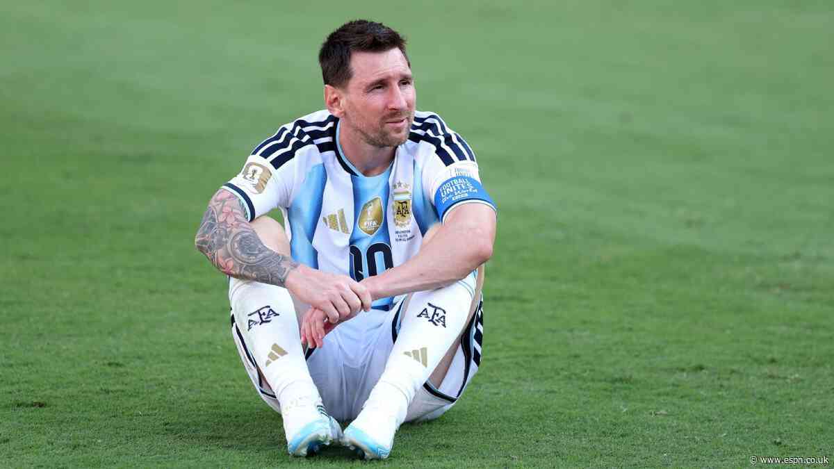 Lionel Messi retires from international football: LIVE reaction as Argentina star announces decision