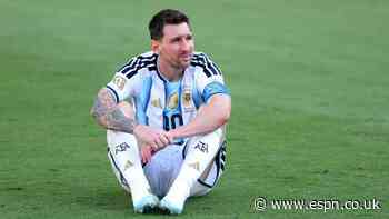 Lionel Messi retires from international football: LIVE reaction as Argentina star announces decision