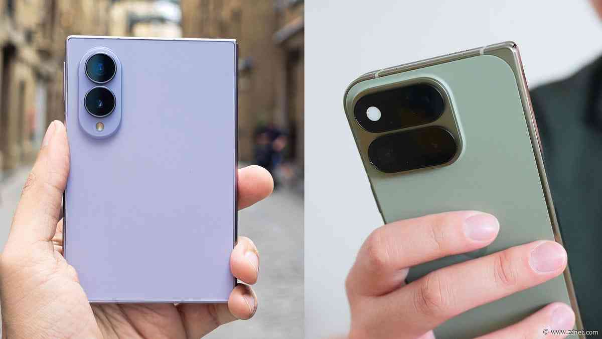 I compared the cameras on the Galaxy Z Fold 8 and Pixel 11 Pro Fold - and one pulled ahead