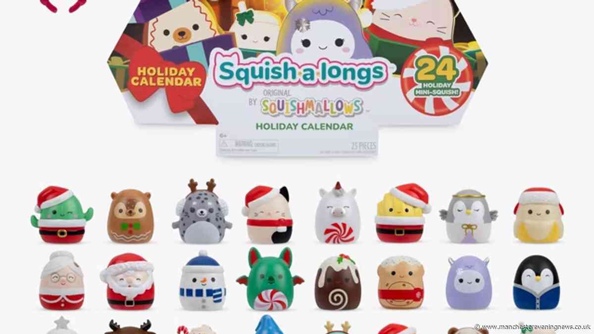 Squishmallows 2026 advent calendar has 24 collectables - get it for £15 instead of £30