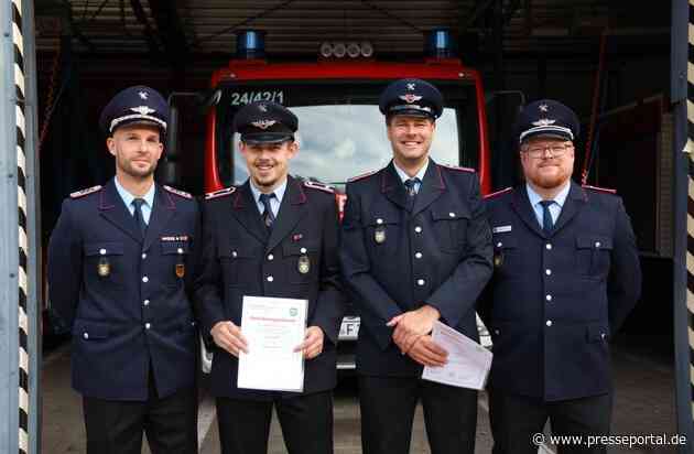 FW Hambühren: 160 Jahre Feuerwehrdienst gewürdigt / Kameradschaftsabend mit Beförderungen und besonderen Ehrungen