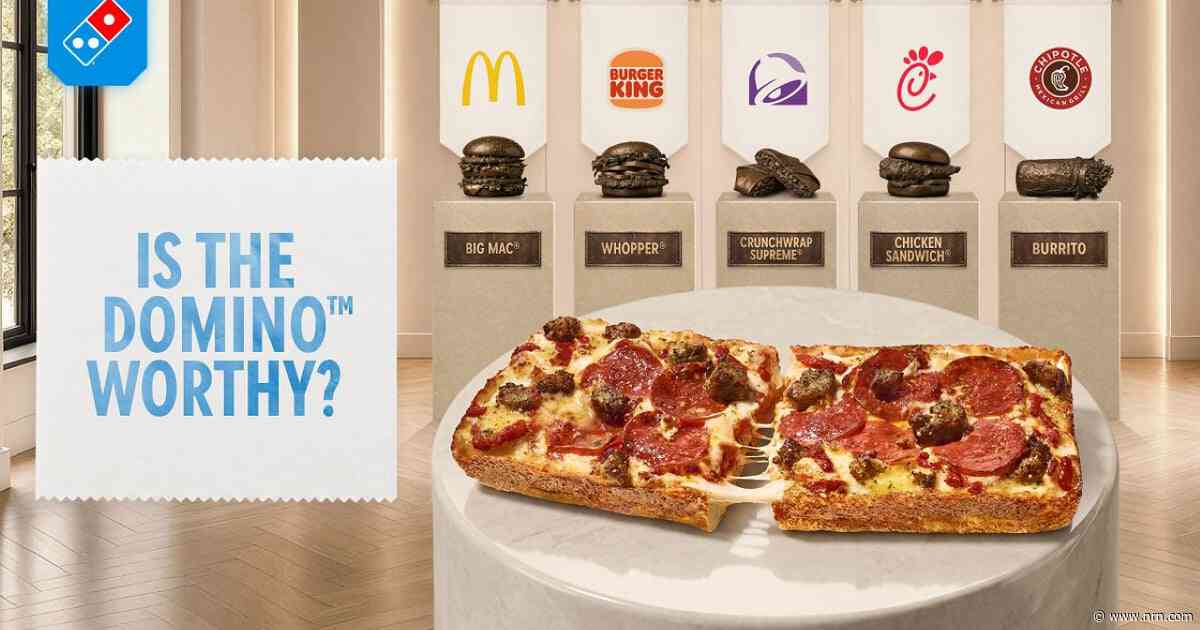 Domino’s is encouraging customers to buy signature items from other brands