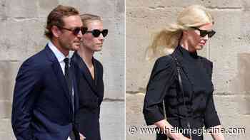 Claudia Schiffer, Beatrice Borromeo and Carla Bruni gather to farewell Dior PR executive Mathilde Favier at funeral in Paris