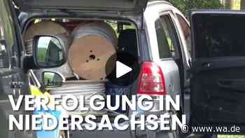 Kupferdiebe flüchten vor Polizei: Großfahndung im Maisfeld endet ohne Festnahme