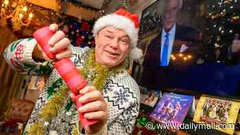 Going crackers for Christmas! Man, 62, has pretended it's December 25th every day for 33 years - he's eaten almost 14,000 turkeys and over two million mince pies