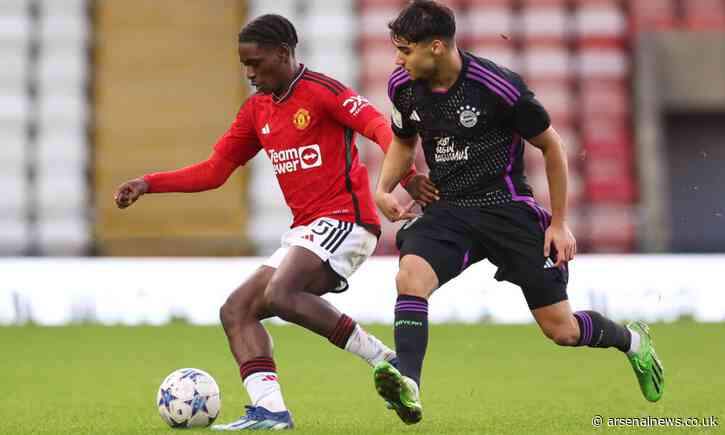 Arsenal raid Man Utd again as promising talent makes Emirates move