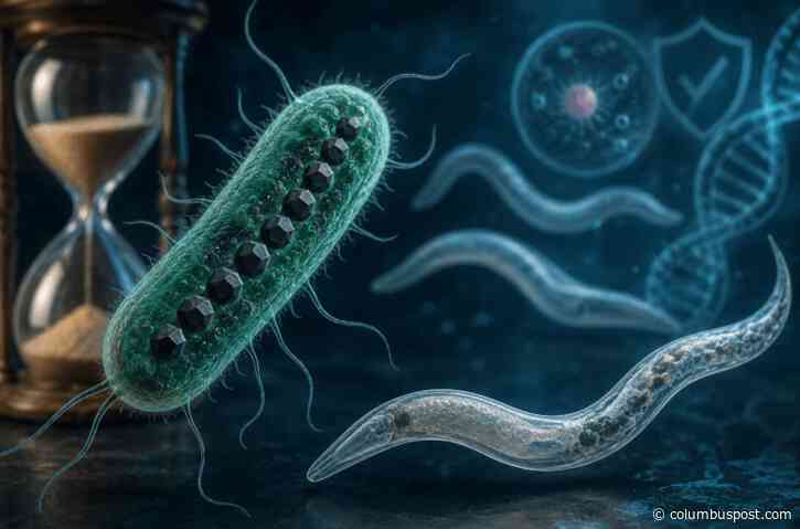 Magnetic Bacterium Extends Worm Lifespan by 43% in Anti-Aging Study