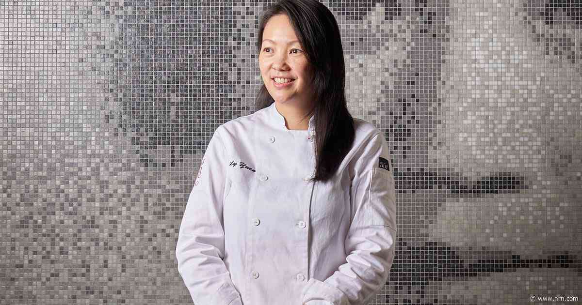Emily Yuen tries to teach Bret Thorn how to make wontons