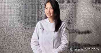 Emily Yuen tries to teach Bret Thorn how to make wontons