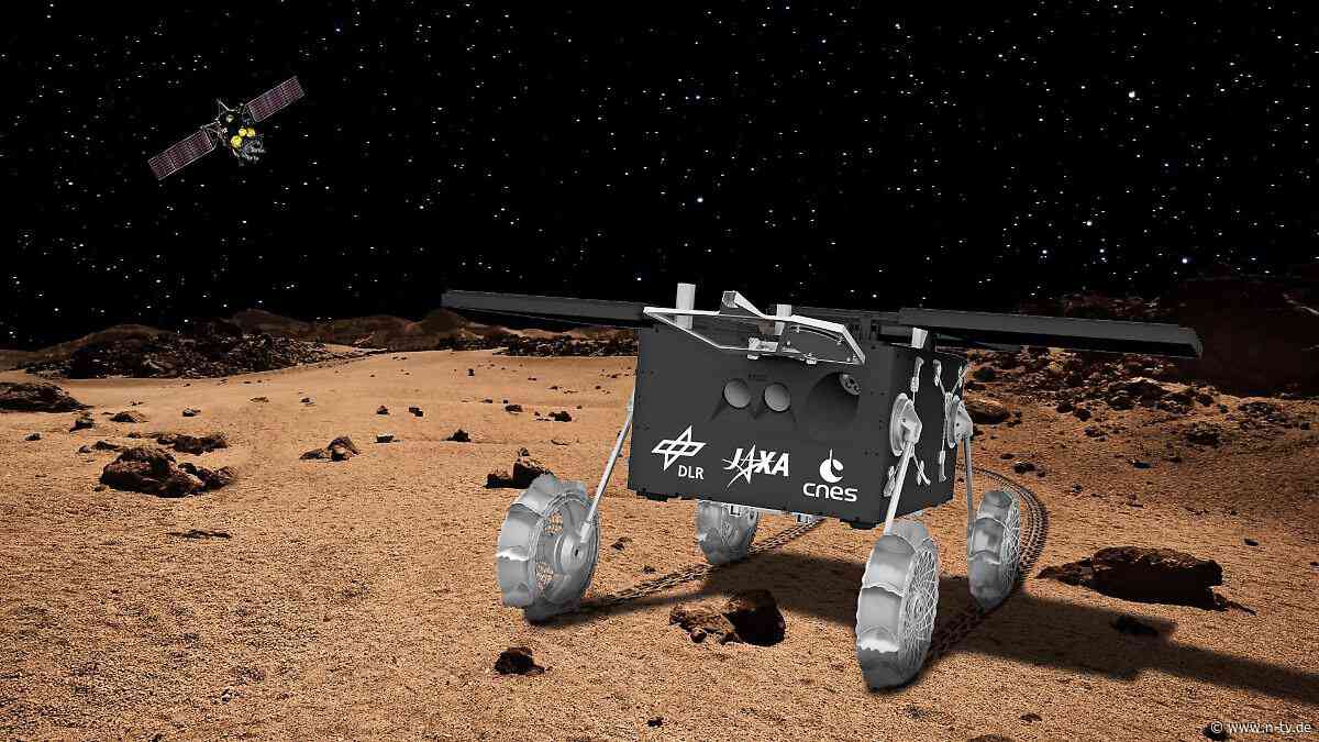 Historische Landung geplant: Deutsch-französischer Rover vor Start zum Marsmond