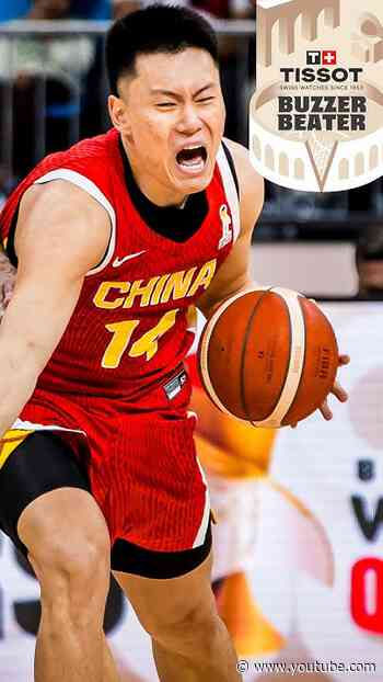 Right on time for Li Hongquan! 🚨 #FIBAWC x #StepItUp