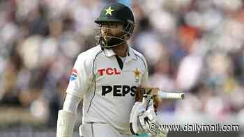 Pakistan remove coach and replace SEVEN players ahead of third Test against England after heavy defeat at Lord's as shambolic tour hits new low