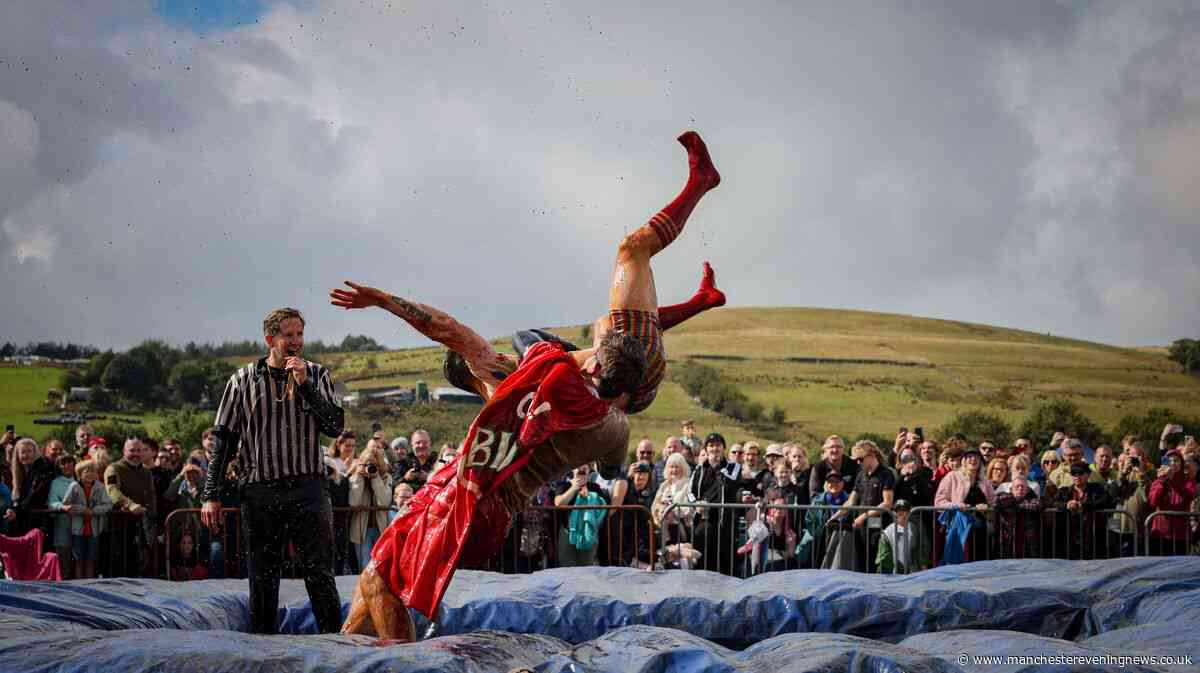 ‘I drove three and a half hours and I love it here’ - the World Gravy Wrestling Championships returns as hundreds watch on